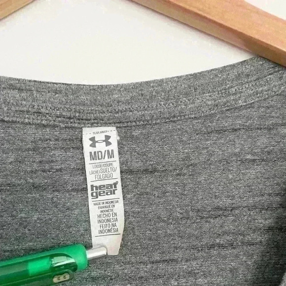 Under Armour United States Army Shirt Size Medium Short Sleeve Gray TShirt - Picture 4 of 6